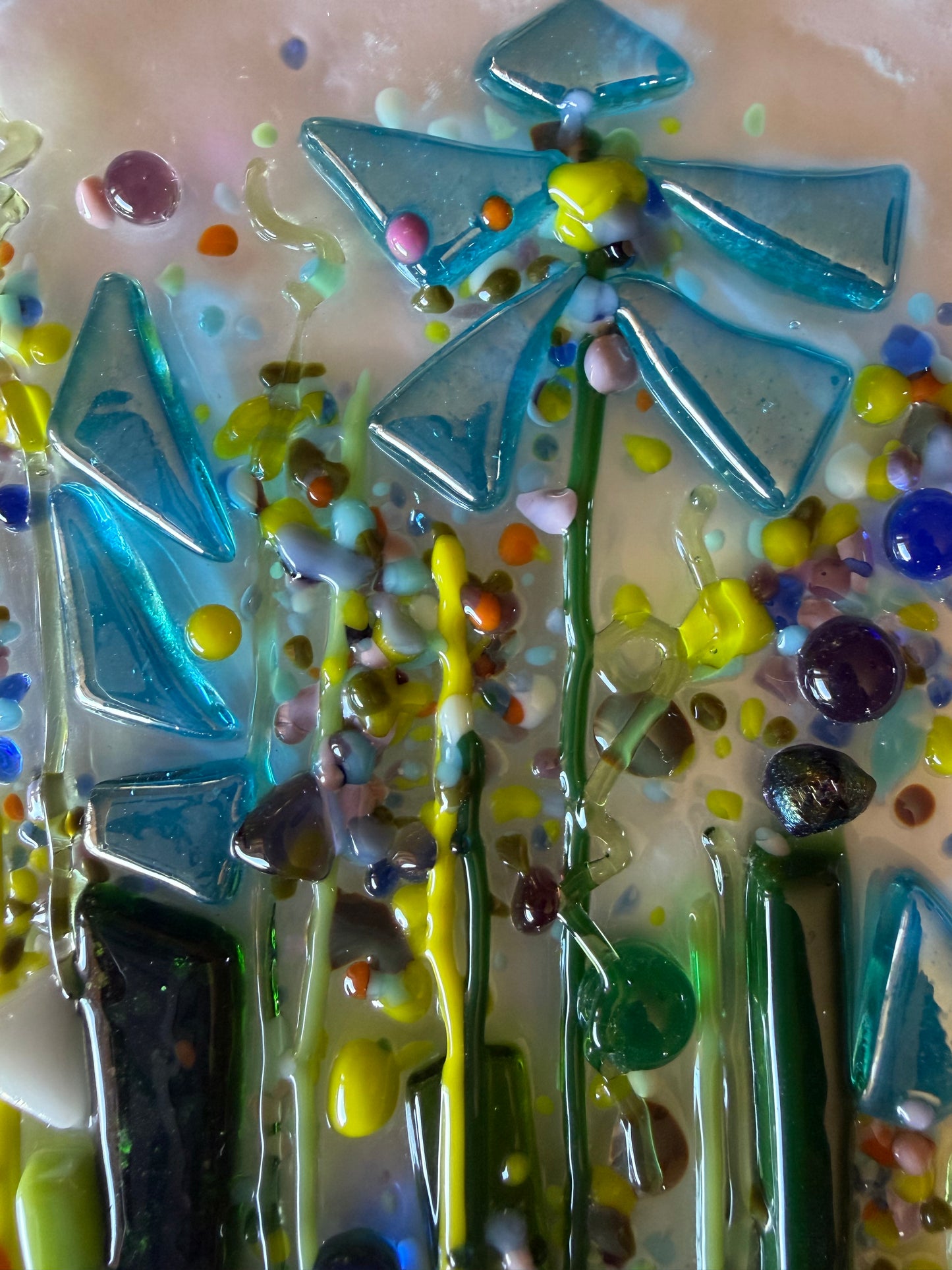 June 7th  4-5:30pm Fused Glass Sun Catcher project  $40.00